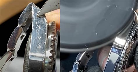 rolex scratch repair